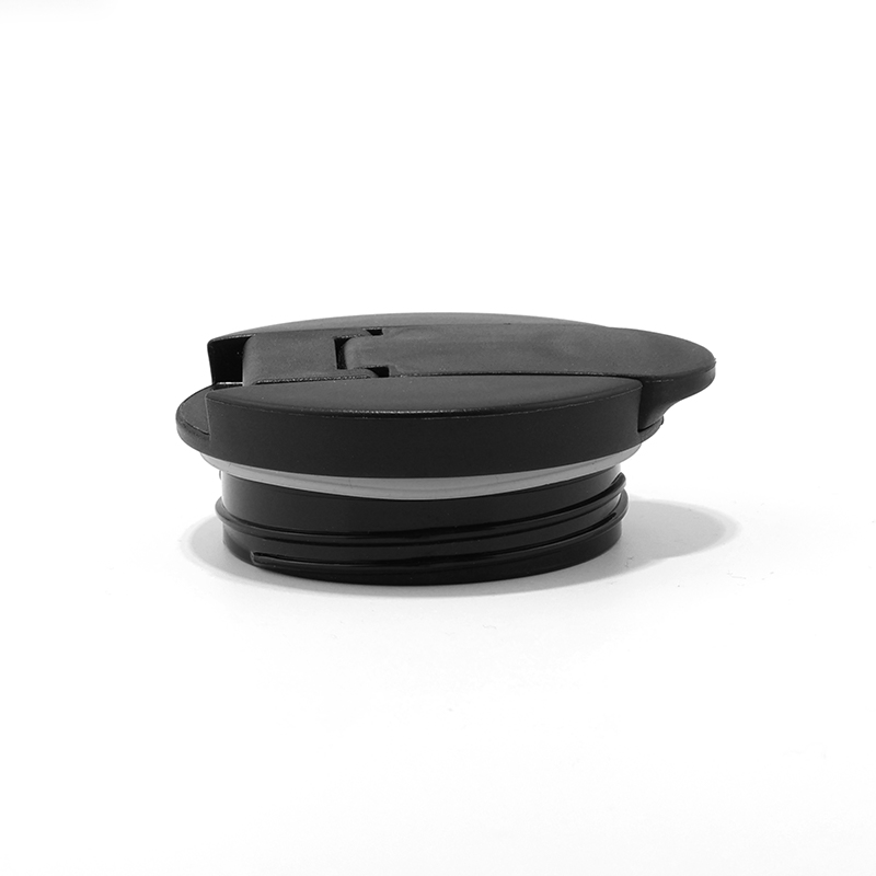detail of 350ml Stainless steel vacuum insulated slim coffee cup with seal lid
