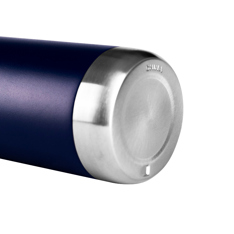 detail of 650ml Stainless steel powder coated sports travel water flask for school