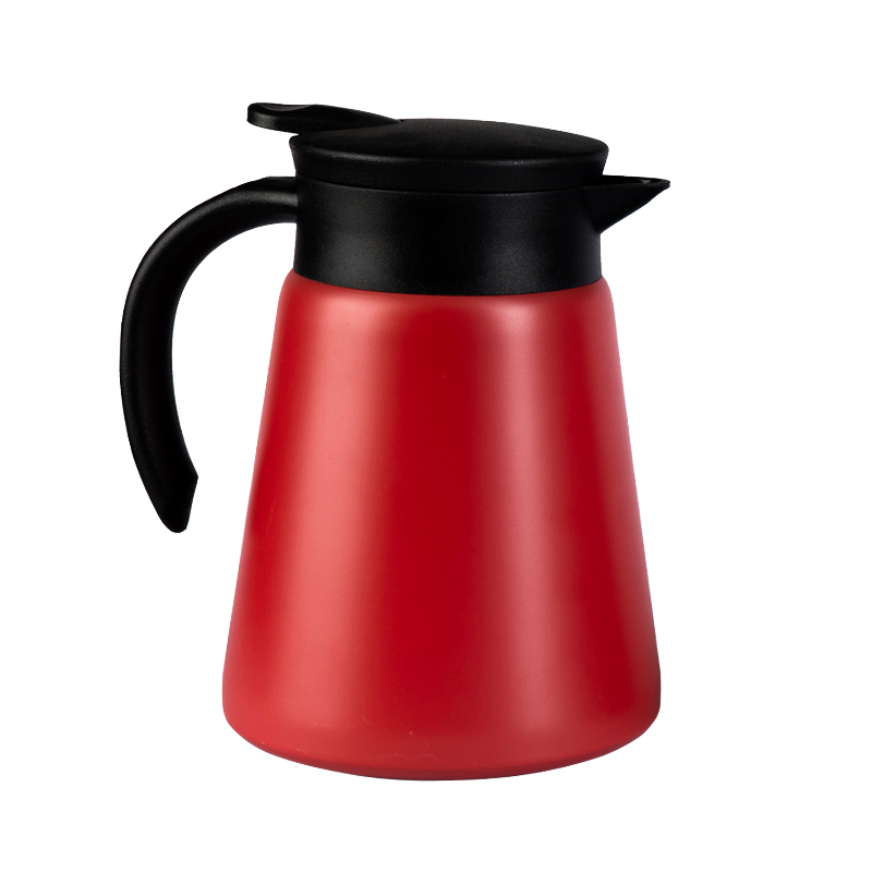 detail of 600ML/800ML/1000ml Insulated stainless steel thermal coffee carafe leak proof with handle