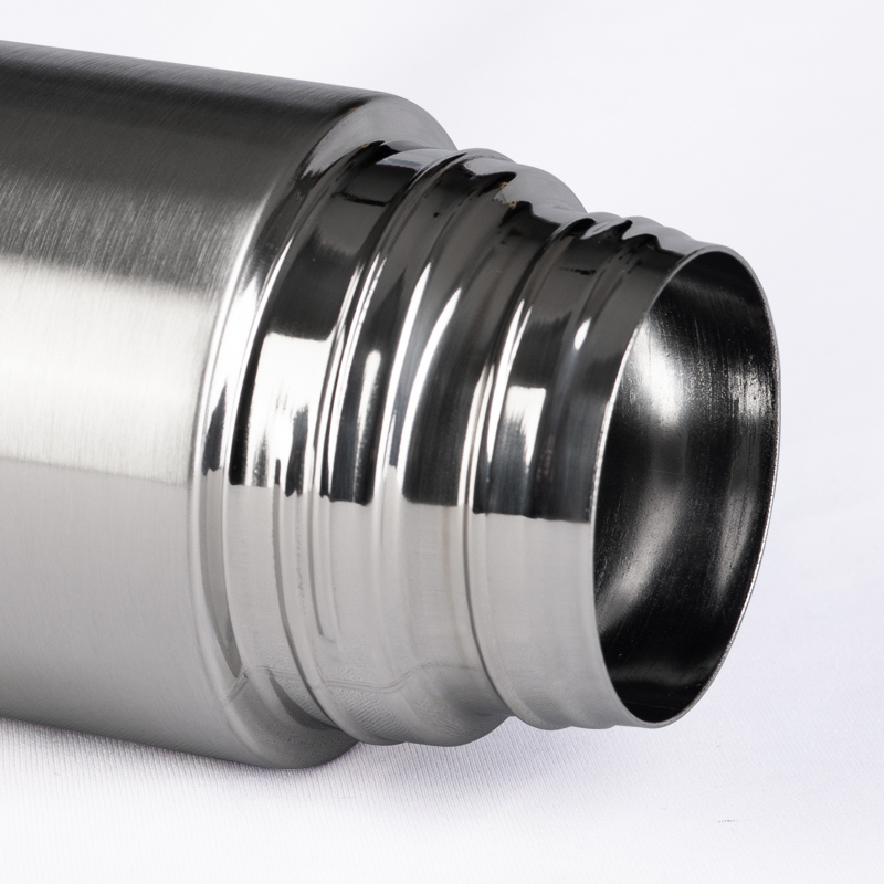 detail of 350ml/500ml/750ml/1000ml Stainless steel insulated water flask wide mouth for carbonated drinks