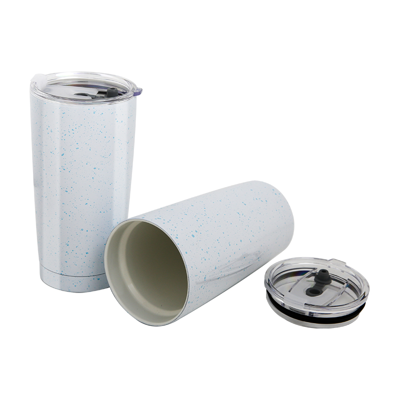 detail of Stainless Steel Vacuum Tumbler