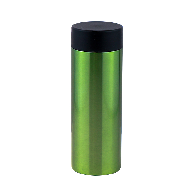 detail of 350ml Double wall vaccum flask with lid portable for work & travel