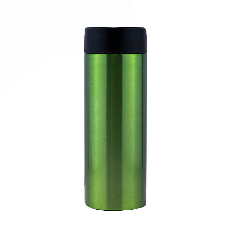 detail of 350ml Double wall vaccum flask with lid portable for work & travel