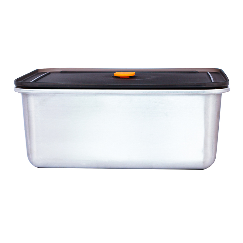 detail of 250ml/1L/2900ml Stainless steel oven safe meal plate food container
