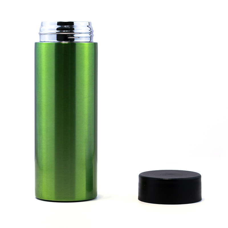 detail of 350ml Double wall vaccum flask with lid portable for work & travel