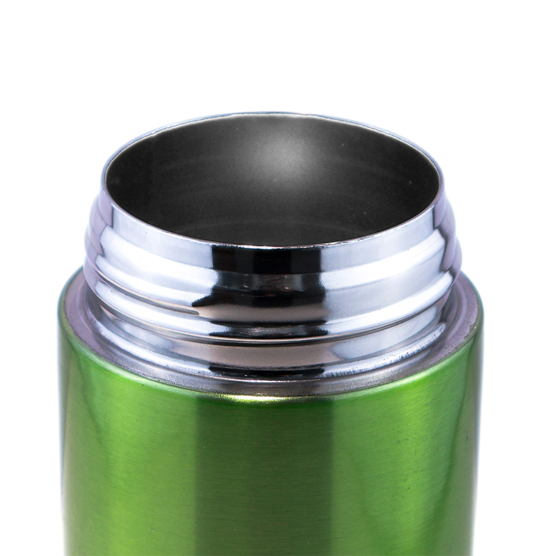 detail of 350ml Double wall vaccum flask with lid portable for work & travel